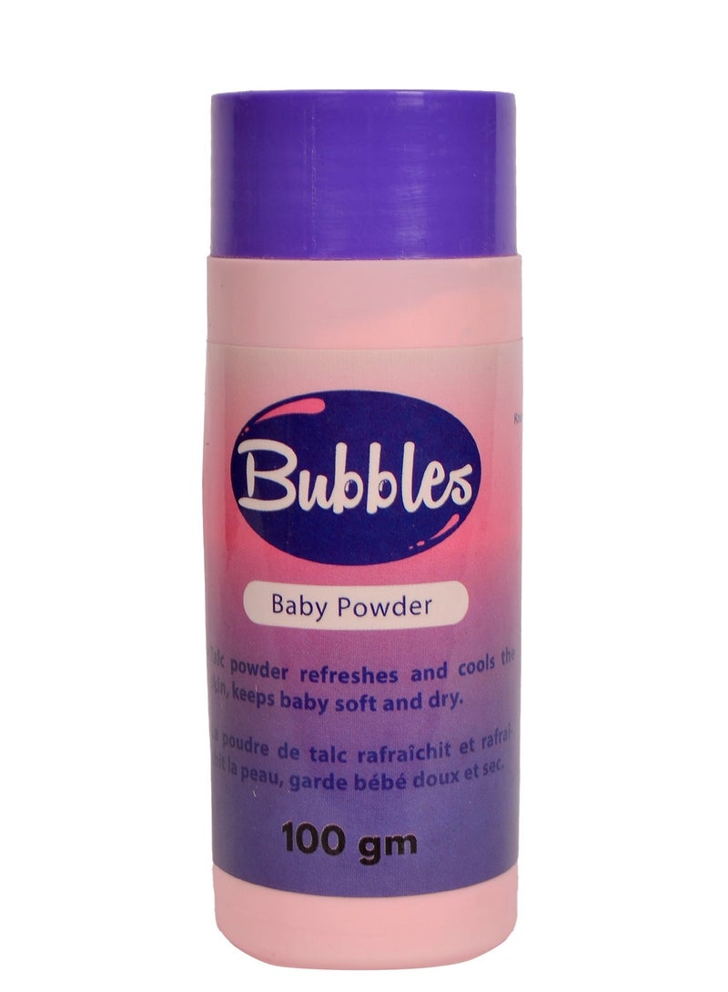 Bubbles Natural feeding bottle 150ml (white) - Multishape & Bubbles Baby Powder 100 GM & Bubbles Beveled Soother  Multishape- Blue Newborn & Bubbles Kids Loofah-Multicolors & Bubbles Nasal Aspirator-Blue & Bubbles Baby and toddler waterproof reusable and washable changing mat-Multicolors (Multishape) & Bubbles Gum Cleaning Brush-Silicon Toothbrush & Bubbles Diaper Area Cream 100ml & Bubbles Body Lotion for Kids 200mlBundle - Image 3