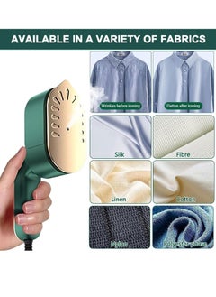 Generic Portable Folding Garment Steamer and Iron - 30s Fast Heating, 40W High-Power Core, Large Panel for Quick Wrinkle Removal, 3D Heating, Lightweight Travel Iron for Home, Travel, and Office  - Image 2