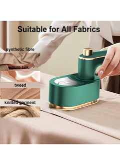 Generic Portable Folding Garment Steamer and Iron - 30s Fast Heating, 40W High-Power Core, Large Panel for Quick Wrinkle Removal, 3D Heating, Lightweight Travel Iron for Home, Travel, and Office  - Image 3