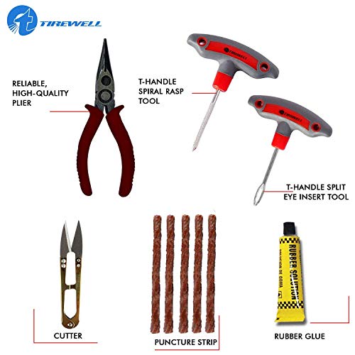 TIREWELL TW-5002 Tubeless Tire Puncture Repair Kit (TW-5002) - Image 2