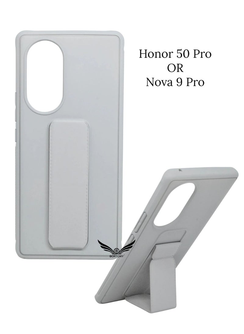 Fully Covered With Finger Grip Stand Holder Anti Slip Shockproof Protective Case Cover For Huawei Nova 9 Pro/Honor 50 Pro. - pzsku/Z8B656EEEC4BAC22309D8Z/45/_/1660684001/accdbbe0-aa0f-49e7-a8f1-5e355ec16ac0