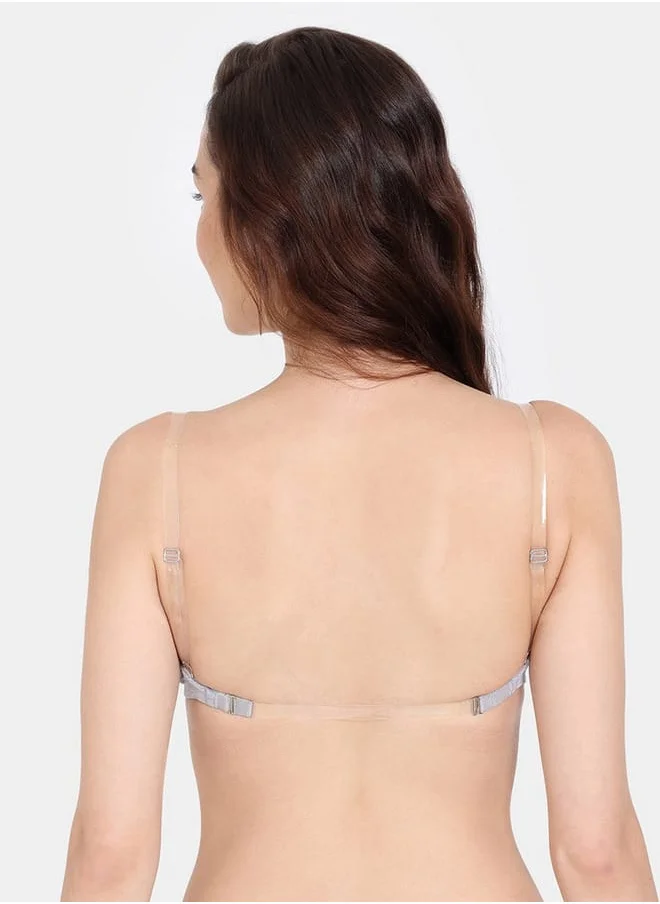 zivame Zivame Solid Padded Bra with Detachable Strap