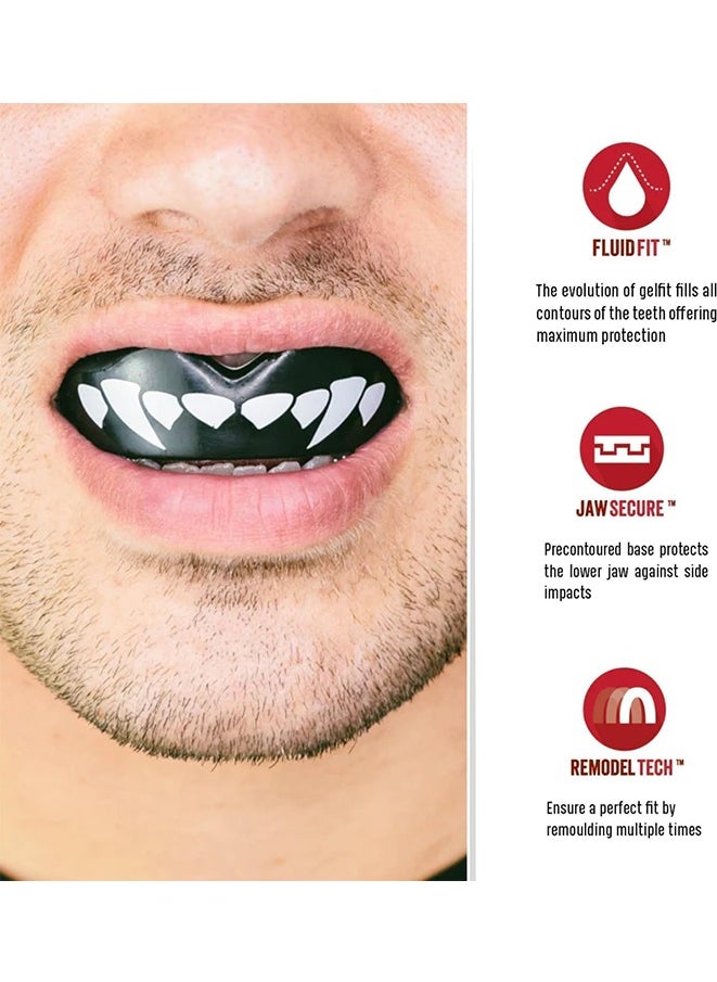 Generic Mouthguard Slim Fit, Adults and Junior Mouth Guard with Case for Boxing, Basketball, Lacrosse, Football, MMA, Martial Arts, Hockey and All Contact Sports  - Image 2