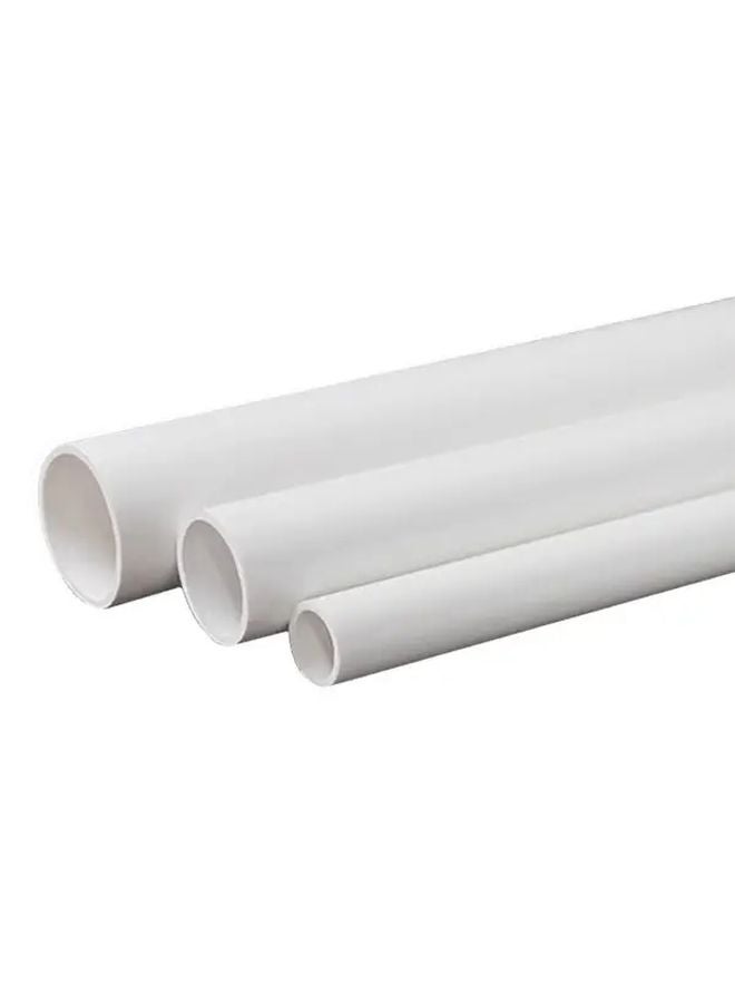2pcs 32mm White PVC Pipe For Aquarium Irrigation Water Supply Pond Filtration - Image 1