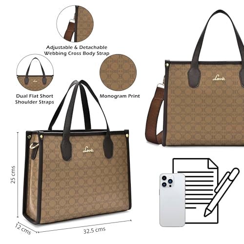 Lavie Women's Kelissa Satchel Handbag | Satchel Bag for Work | Ladies purse | Stylish Shoulder Bag | Gift For Women - Image 3