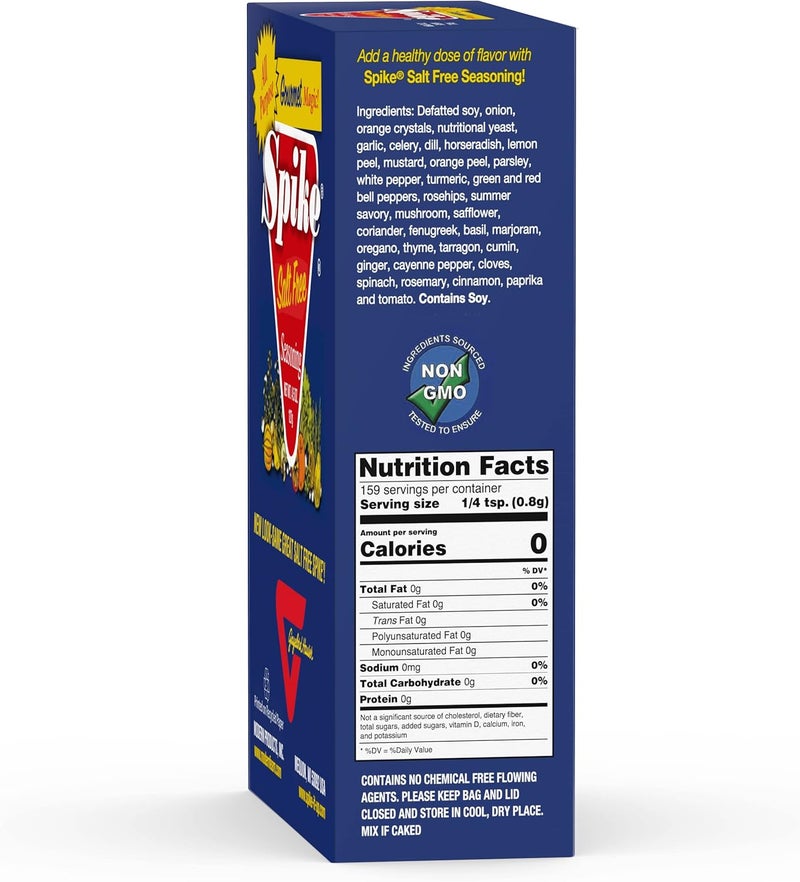 Spike Salt Free All Purpose Seasoning - 4.5 oz Gourmet Magic - Image 2