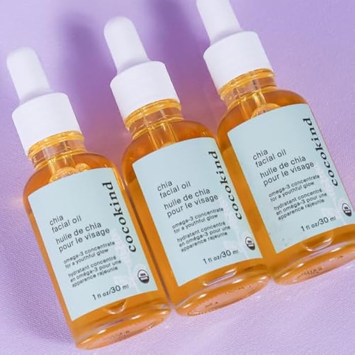 Cocokind Organic Chia Facial Oil, chamomile, 1 Fl Oz (5290) - Image 2