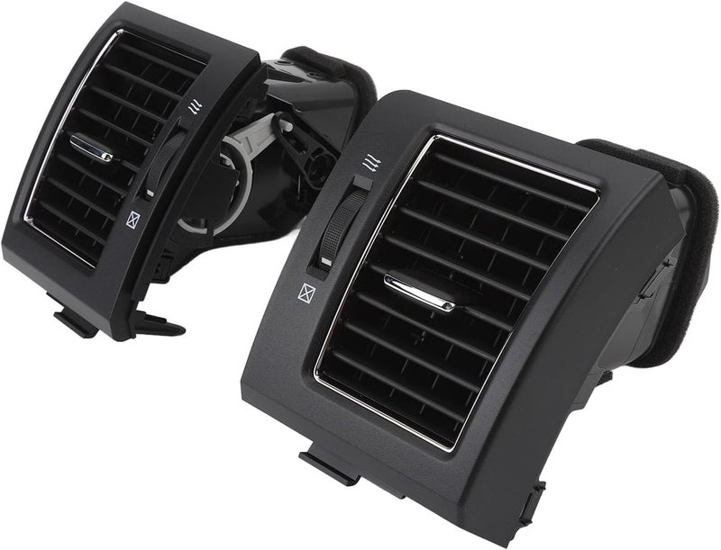 Jiawu Front Dashboard Air Conditioner AC Vent Outlet Grille for LC200 2007-2021, 1 Pair Dashboard Air Conditioning Cover, OE #55650-60141, 55660-60261, AC Vent Grille Trim - Image 1