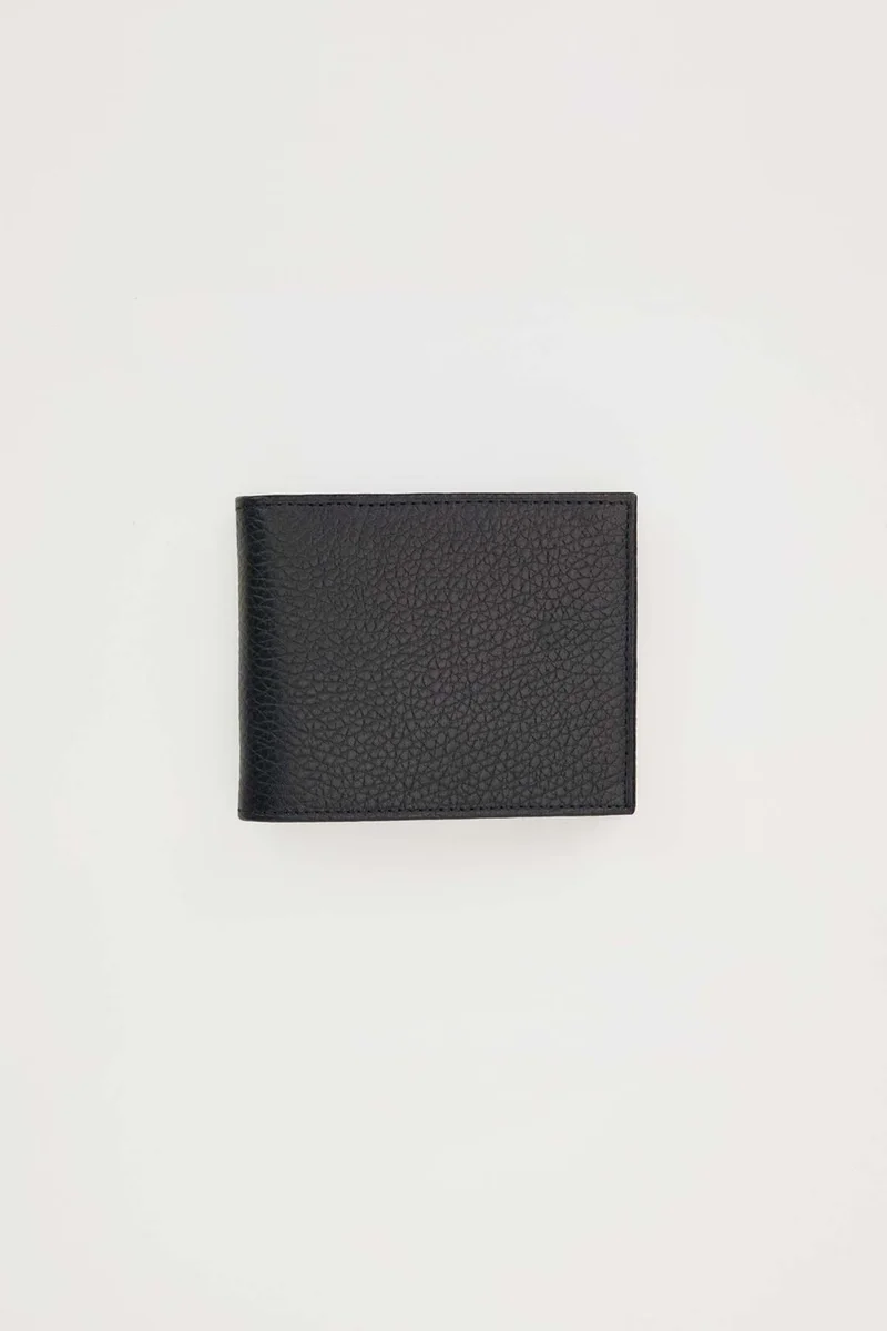 تودورس Genuine Leather Black Wallet