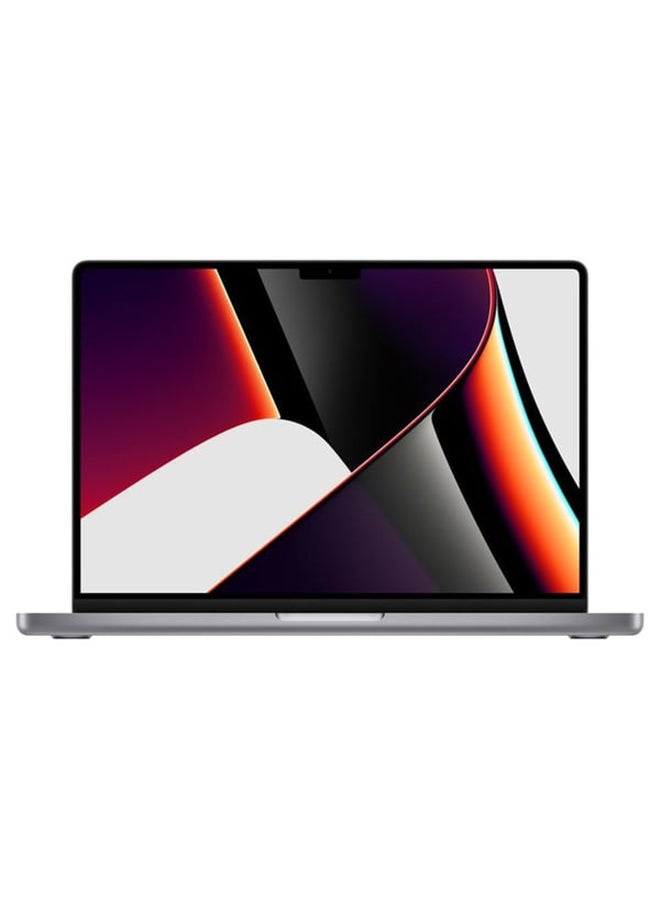 Apple Renewed MacBook Pro 14.2-Inch (2021) Display, M1 Pro Chip Processer/16GB RAM/512GB SSD/Integrated Graphics English English GREY - Image 1