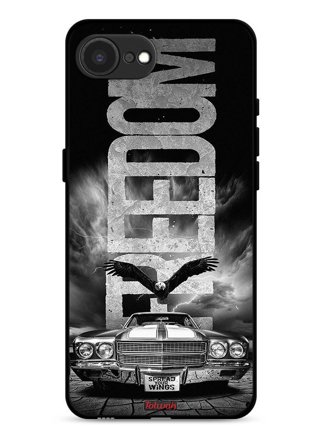 Tolwak Apple iPhone 16e Protective Case Cover Freedom Art - Image 1