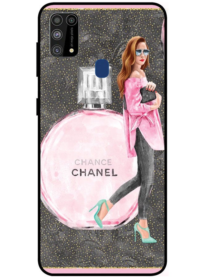 EYE CATCH Protective Case Cover For Samsung Galaxy M31 Smart Series Printed Protective Case Cover for Samsung M31 Chance Chanel - Image 1
