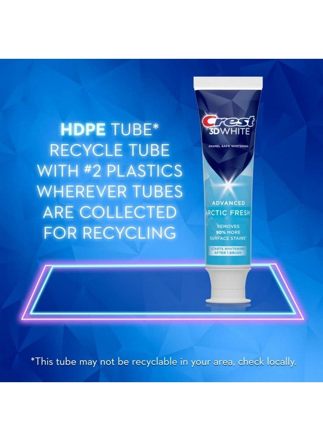 Crest 3D White Arctic Fresh Teeth Whitening Toothpaste 2.7 Oz - Image 4