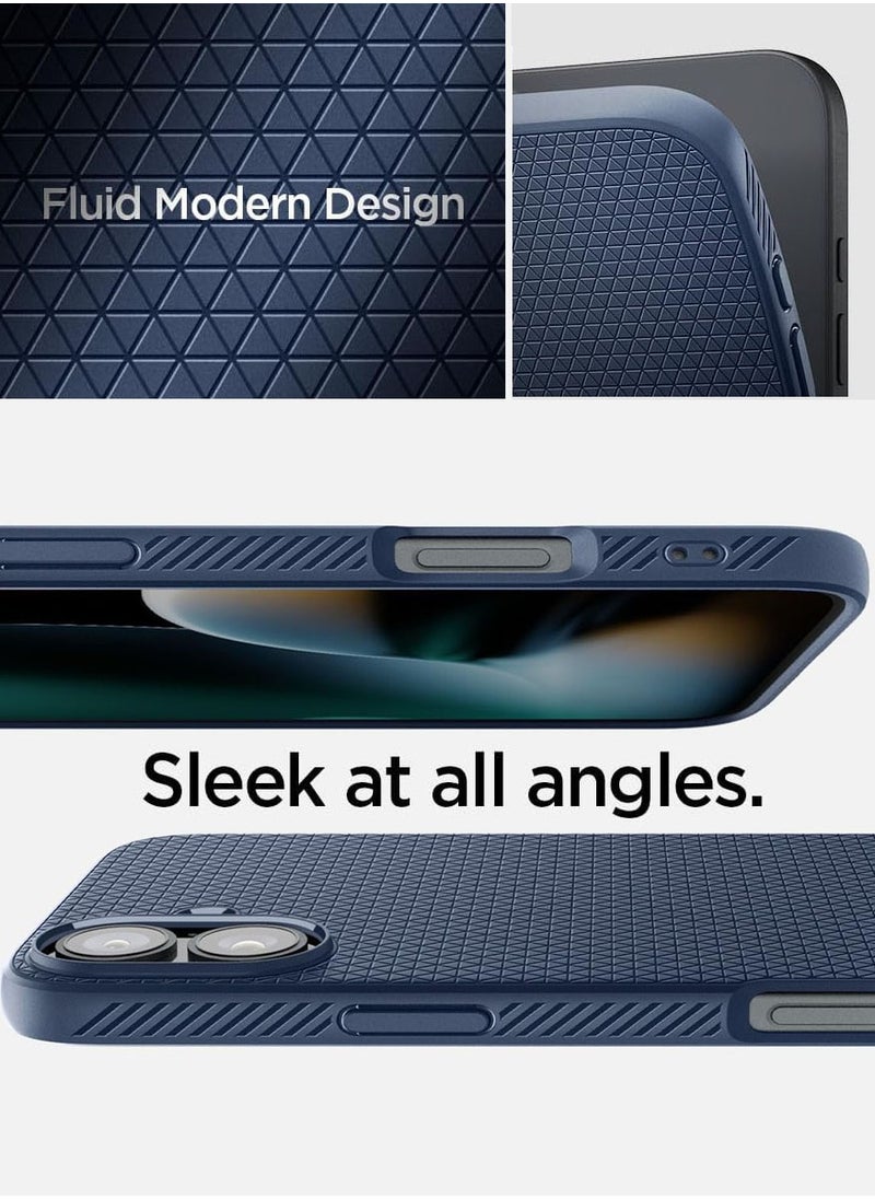 Liquid Air for iPhone 16 Plus Case Cover (2024) - Navy Blue
