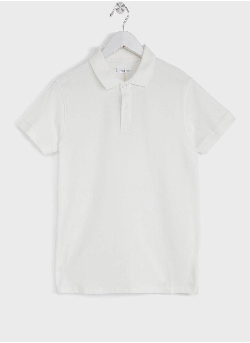 MANGO - Youth Essential Polo - Image 1