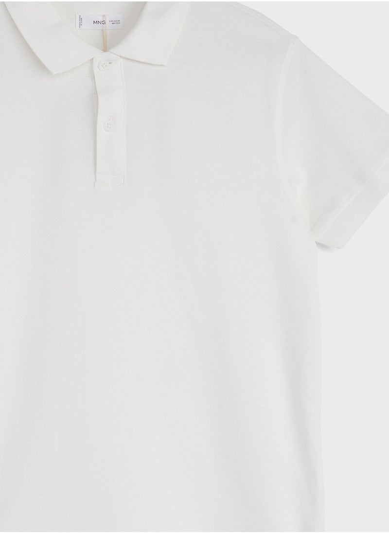 MANGO - Youth Essential Polo - Image 1