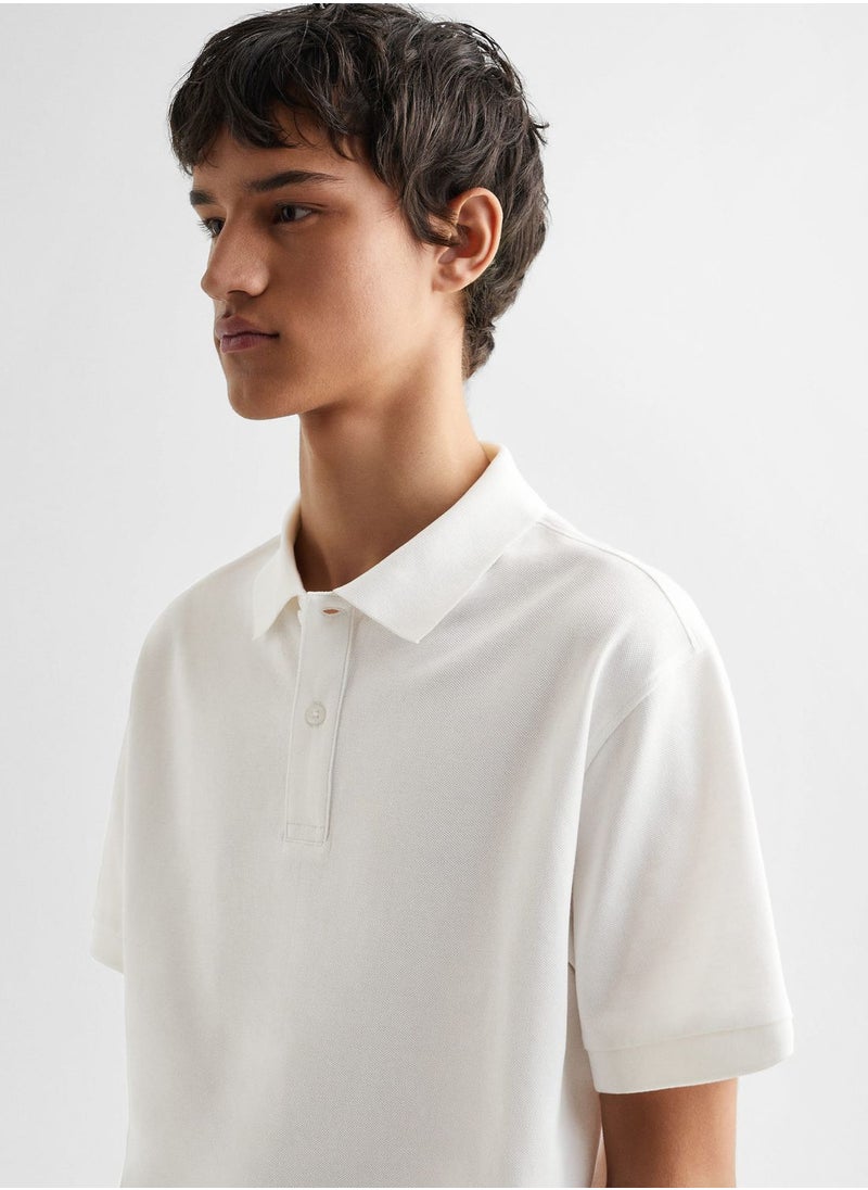 MANGO - Youth Essential Polo - Image 1