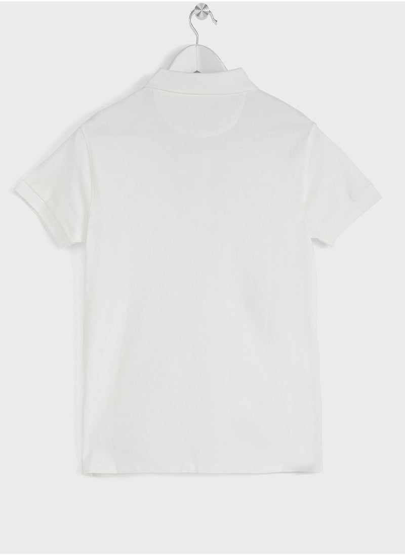 MANGO - Youth Essential Polo - Image 1