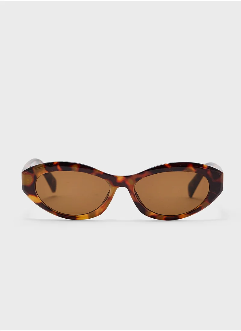 ELLA Oval Len Sunglasses