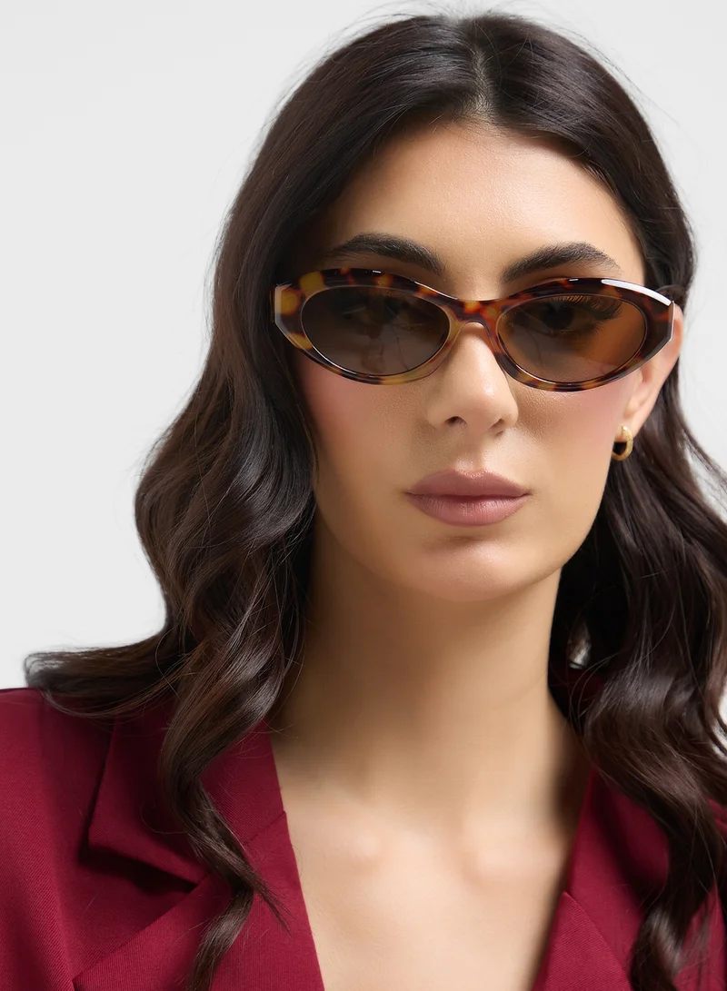 ELLA Oval Len Sunglasses