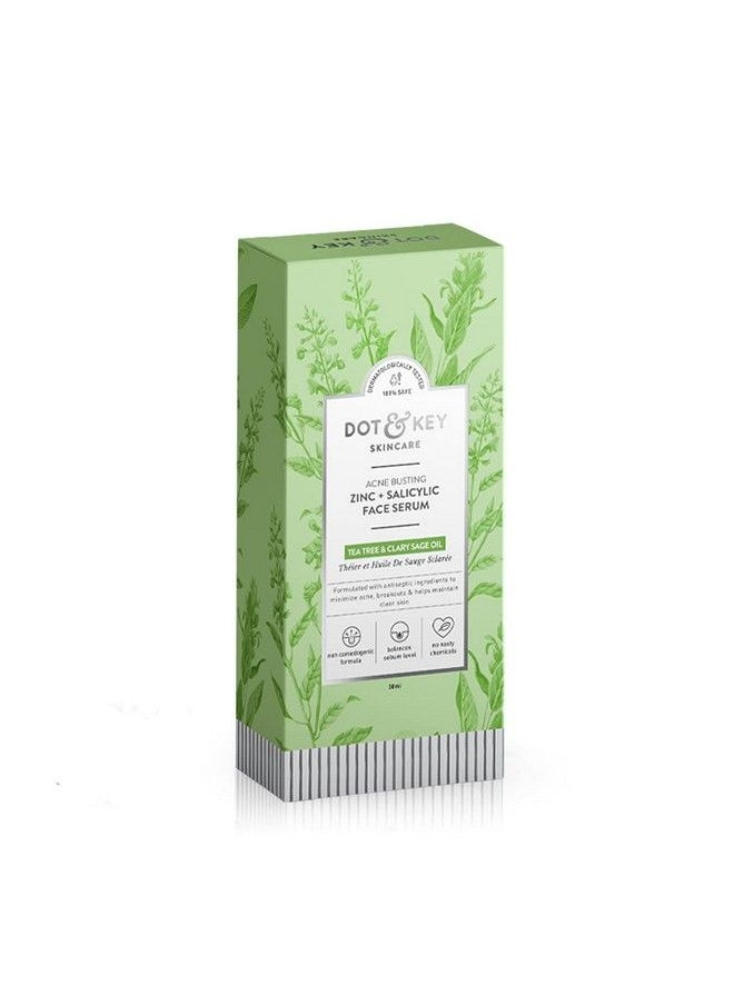 Dot & Key - Acne Busting Face Serum 30Ml With Zinc And Salicylic For Pimple And Acne Prone Skin - Image 1
