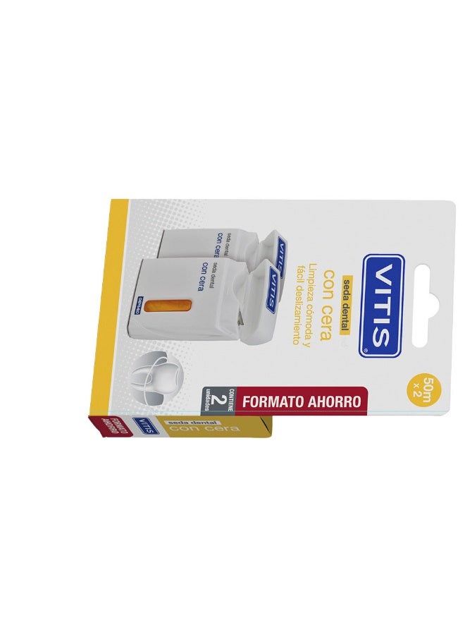 Vitis Dental Floss With Wax Set x2 - Image 2