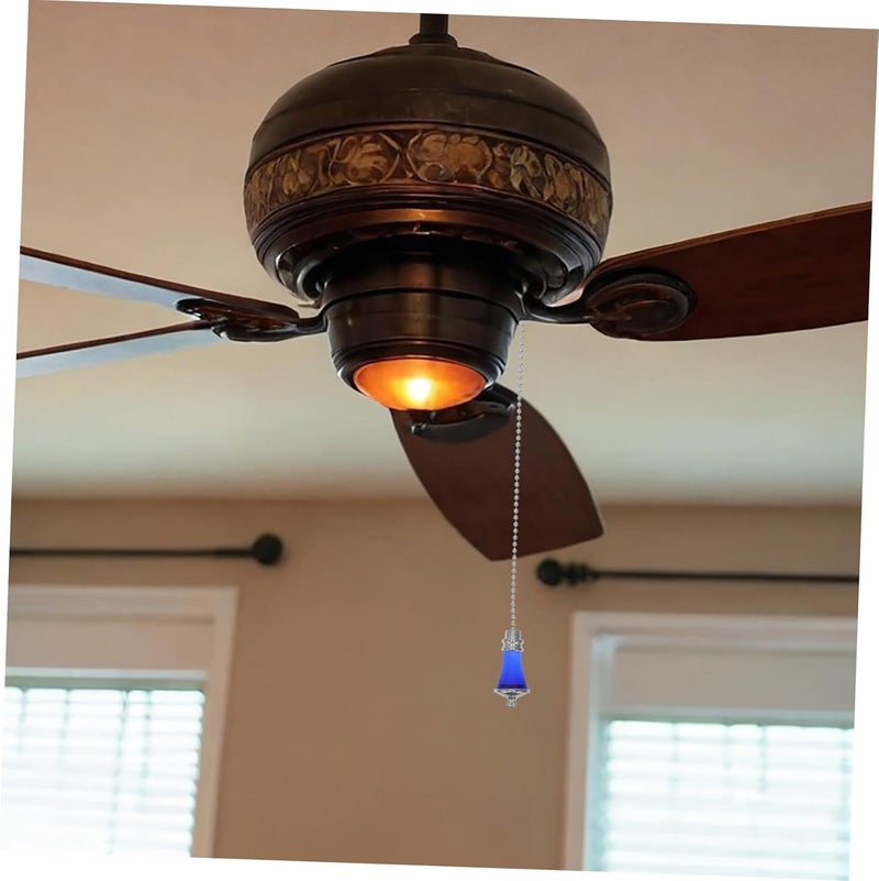 Dazzling Crystal Pull Chain Extension for Ceiling Fans and Lights Vintage Pendant Easy Installation Decorative Fan Chain for Home - Image 4