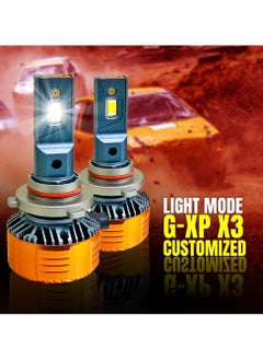 TBS DESIGN Toby's New M8 Pro-H4 having 4300K color Temperature 110W pair LED Headlight Bulb Assembly 11000 Lumens extreme Bright best for long drive  - Image 5