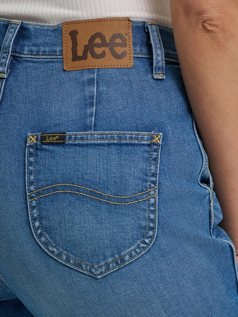Lee Women's Legendary A-Line Jean, Winter Dew, 12 - Image 2