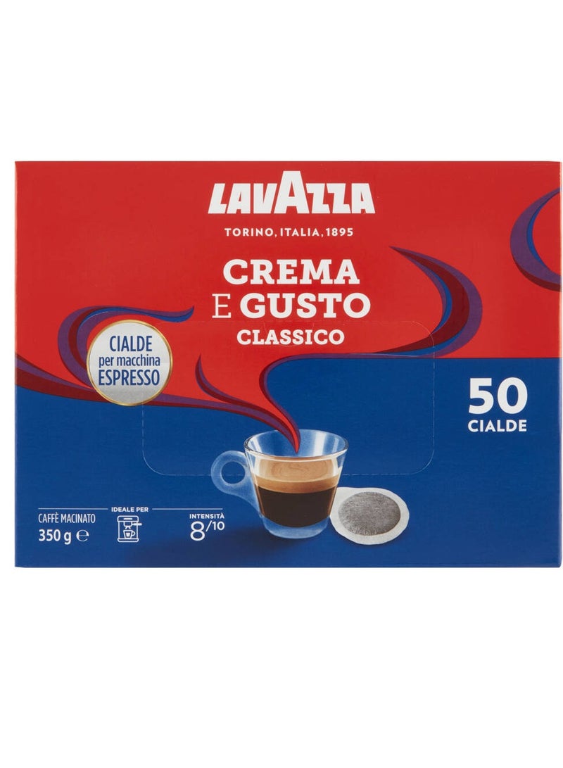 لافازا مزيج بن مطحون من لافازا كريما اي جوستو كلاسيكو  7/10  تحميص داكن، 250 جرام، علبة - Image 2