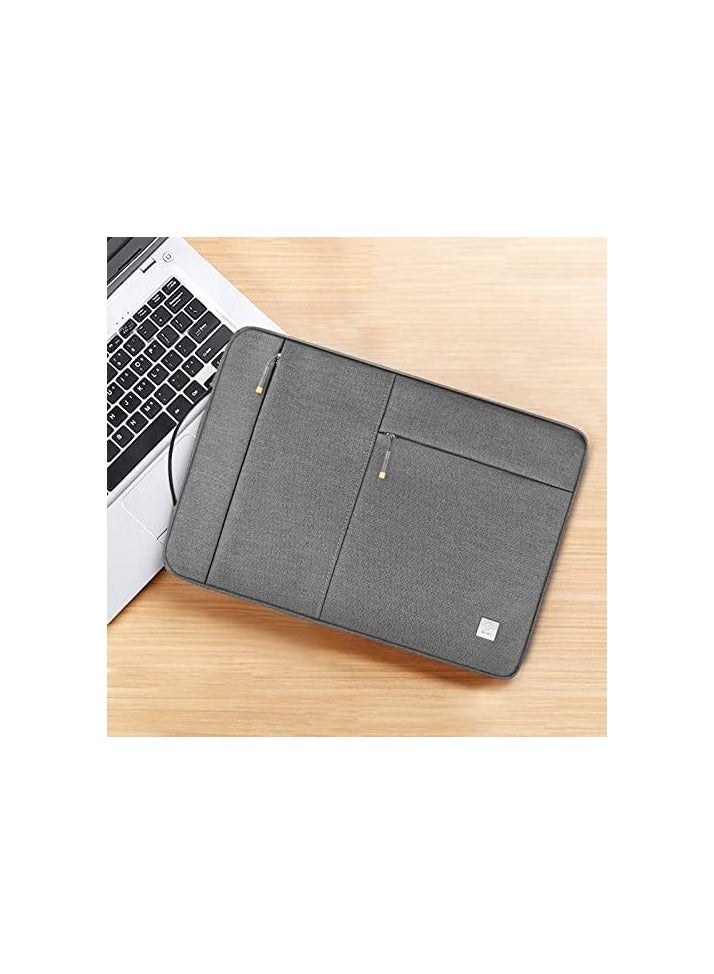 SPECTON Alpha Slim Sleeve Bag For 14" Laptop/MacBook Air - Gray - Image 3
