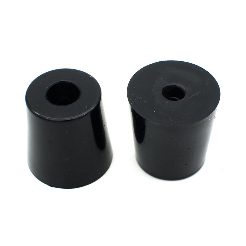 أقدام مطاطية مع غسالة من الفولاذ المقاوم للصدأ داخل عبوة من 10 D33x27xH33mm