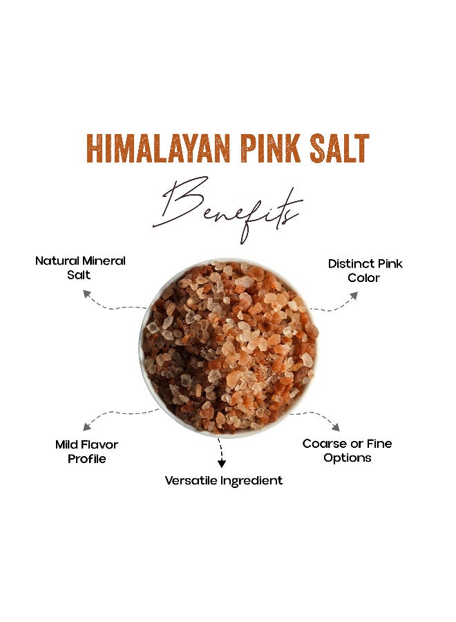 OGOC Himalayan Pink Salt Rock Salt Sendha Namak Natural Mineral Salt Gourmet Seasoning Crystals for Cooking Grilling Seasoning Kitchen Use - Image 2