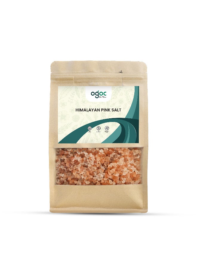 OGOC Himalayan Pink Salt Rock Salt Sendha Namak Natural Mineral Salt Gourmet Seasoning Crystals for Cooking Grilling Seasoning Kitchen Use - Image 1
