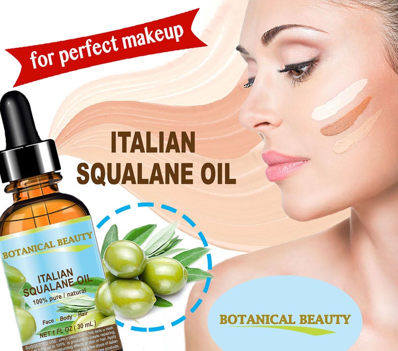 Botanical Beauty SQUALANE Italian Olive 100% Pure Natural Undiluted Oil 100% Ultra-Pure Moisturizer for Face, Skin, Body, Hair. Reliable 24/7 Skincare Protection (1 Fl Oz 30 ml) - Image 3