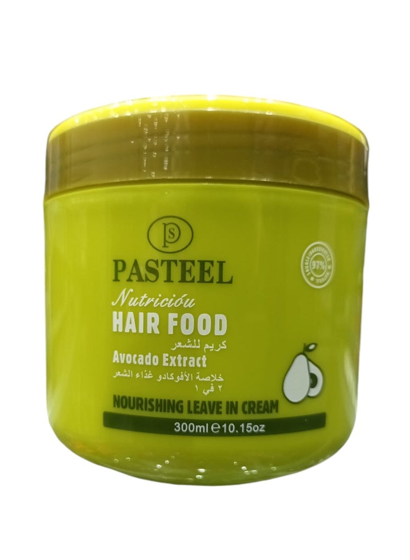 PASTEEL Avocado Hair Styling Cream 3 in 1 Hair Food 300ml