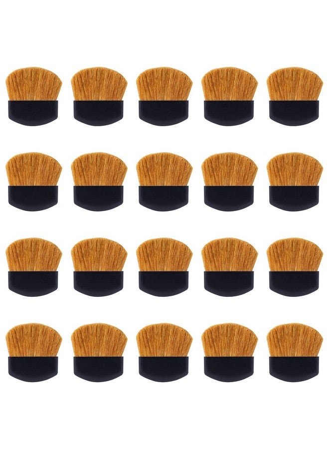 HONBAY 20Pcs Diamond Painting Brush Artist Drawing Mini Flat Brush Applicator Diamond Sweep Brush For Watercoloracrylic Painting And Oil Paint - Image 1