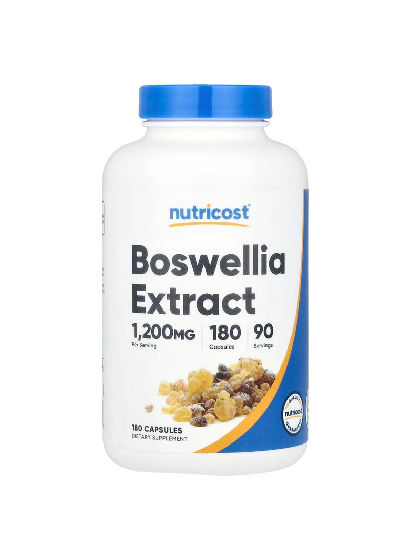 Boswellia Extract, 180 Capsules (600 mg per Capsule)