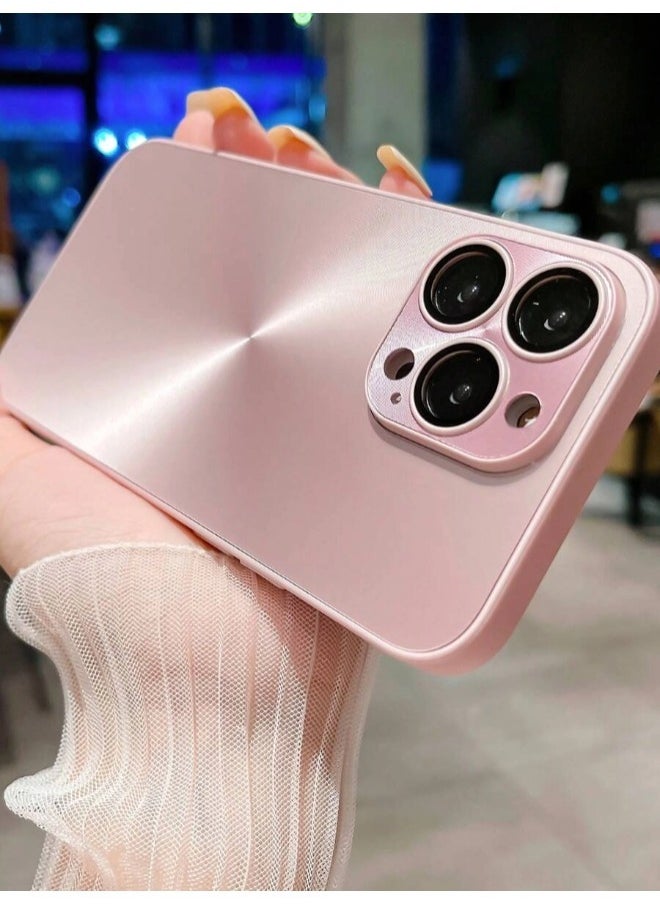 ShebSheb - for iPhone 15 Pro Case, Glossy Coating Phone Cases with Camera Lens Protector Soft TPU Shockproof Protective Cover - Image 1