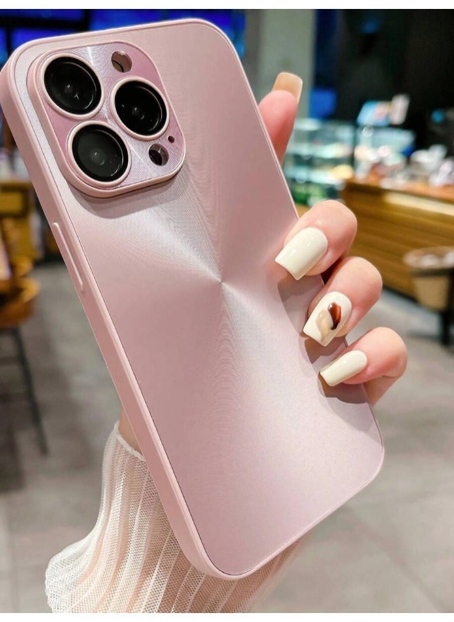 ShebSheb - for iPhone 15 Pro Case, Glossy Coating Phone Cases with Camera Lens Protector Soft TPU Shockproof Protective Cover - Image 1