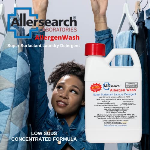 Allersearch AllergenWash 24 Oz Laundry Detergent - Image 3