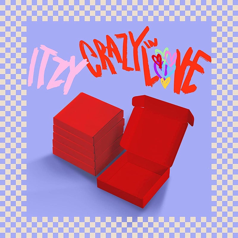 itzy ITZY Crazy in Love YEJI ver 1st Album AlbumPre Order Folded Limited PosterCultureKorean GiftDecorative Stickers Photocards - Image 2