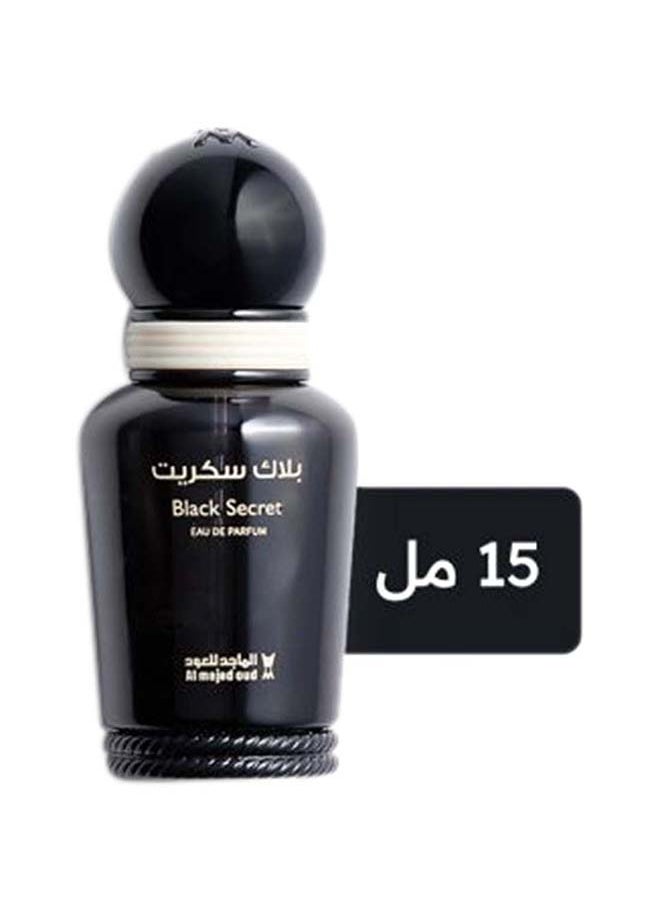 الماجد للعود - عطر بلاك سيكرت كلاسيك - 15 مل - Image 1