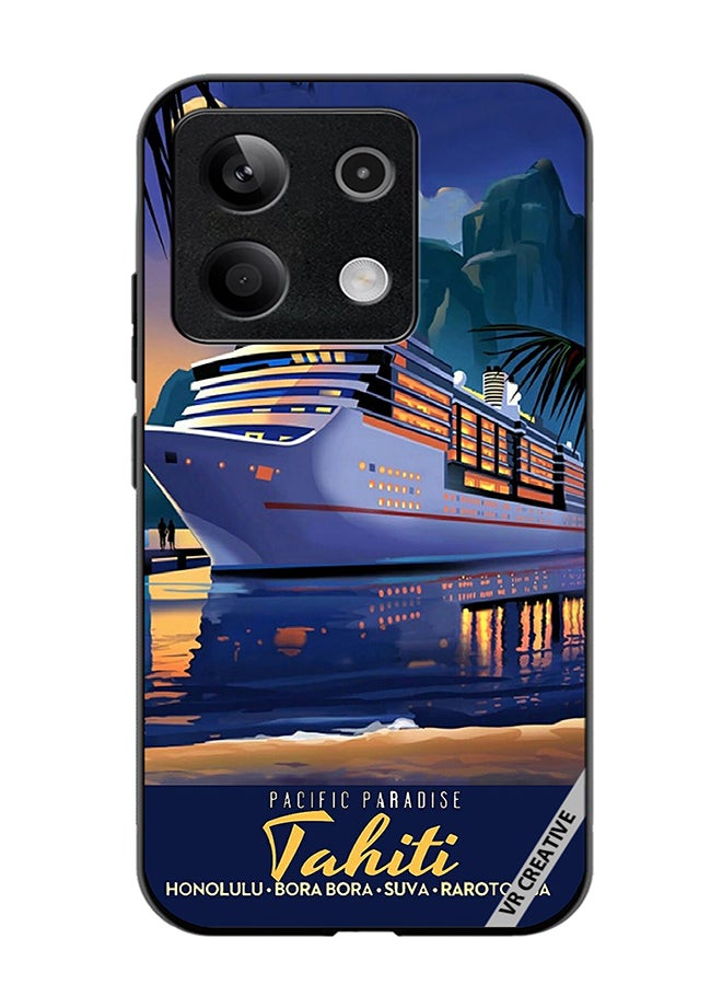 VR CREATIVE Protective Case Cover For Xiaomi Poco X6 Pacific Paradise Design Multicolour - Image 1