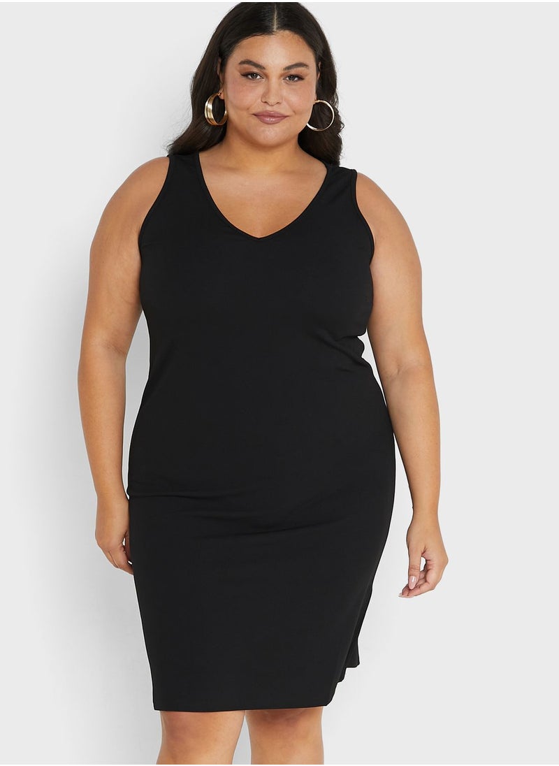 Avenue Floral V-Neck Dress  - Image 4