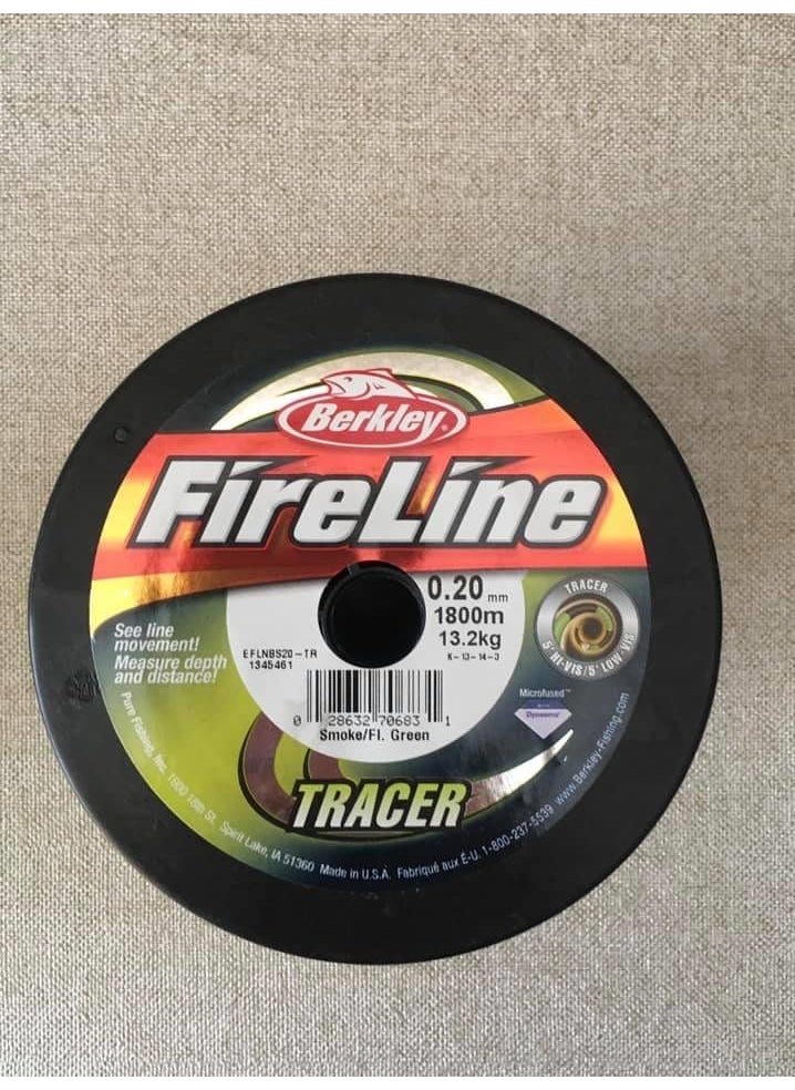Berkley - Fireline Tracer Rope Fishing Line 0,20MM 1800 Meters - Image 1
