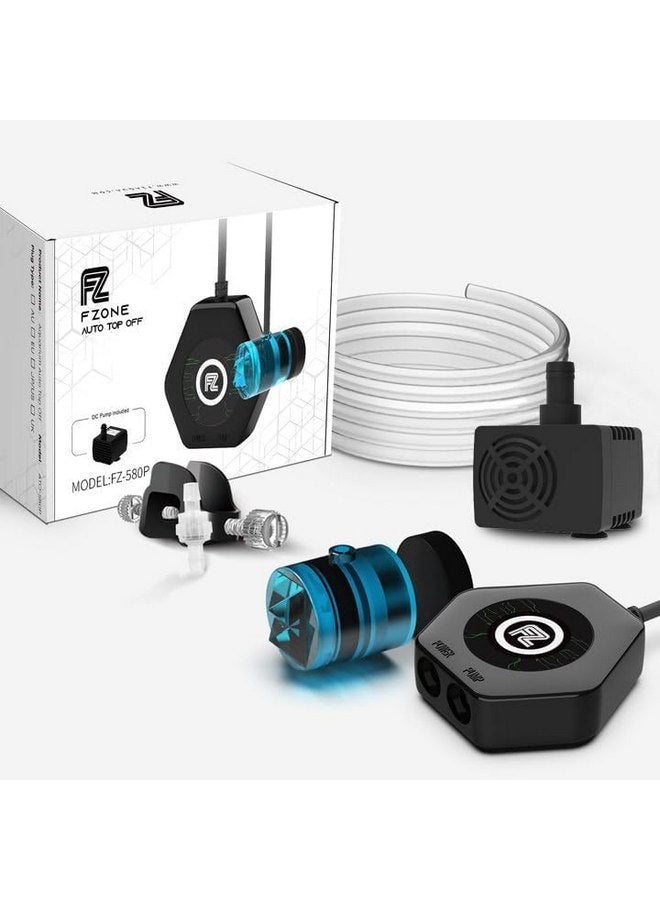 Fzone Auto Top Off for Saltwater Aquarium & Fresh Aquarium |Upgraded Controller| QST Alarm |0.7 inches| Dual Optical Sensor - Image 1