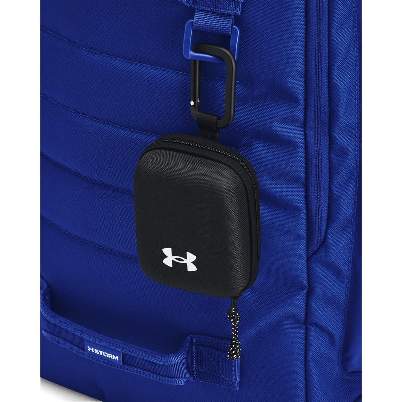 UNDER ARMOUR حاوية مايكرو الأساسية للبالغين من أندر أرمور، (001) أسود/أسود/أبيض، مقاس واحد يناسب معظم الأشخاص - Image 4