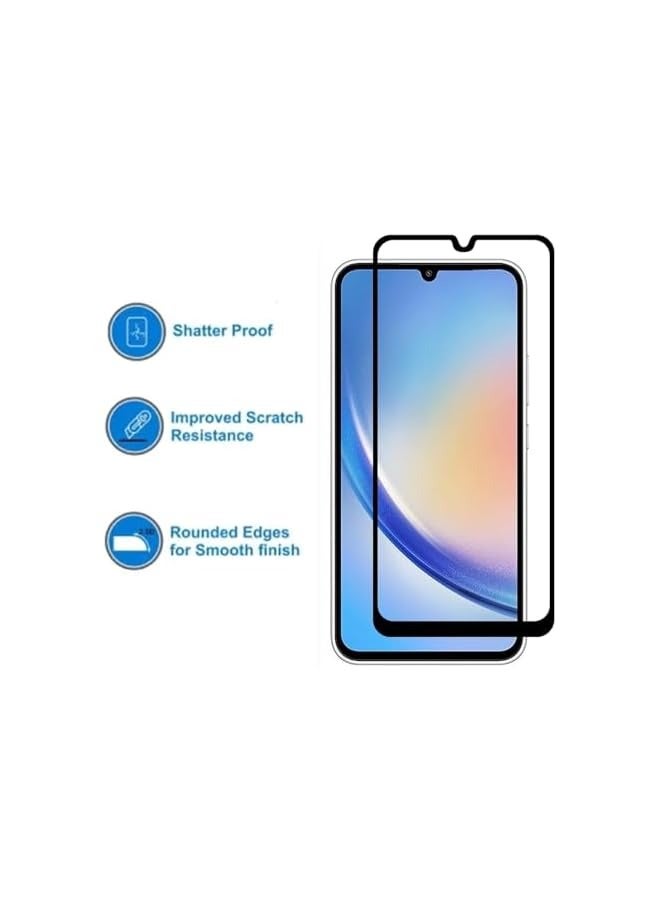 PROMASS Galaxy A05 / A05s Screen Protector Tempered Glass Full Glue Edge-to-Edge Protector Easy Installation for Samsung Galaxy A05 / A05s - Image 2