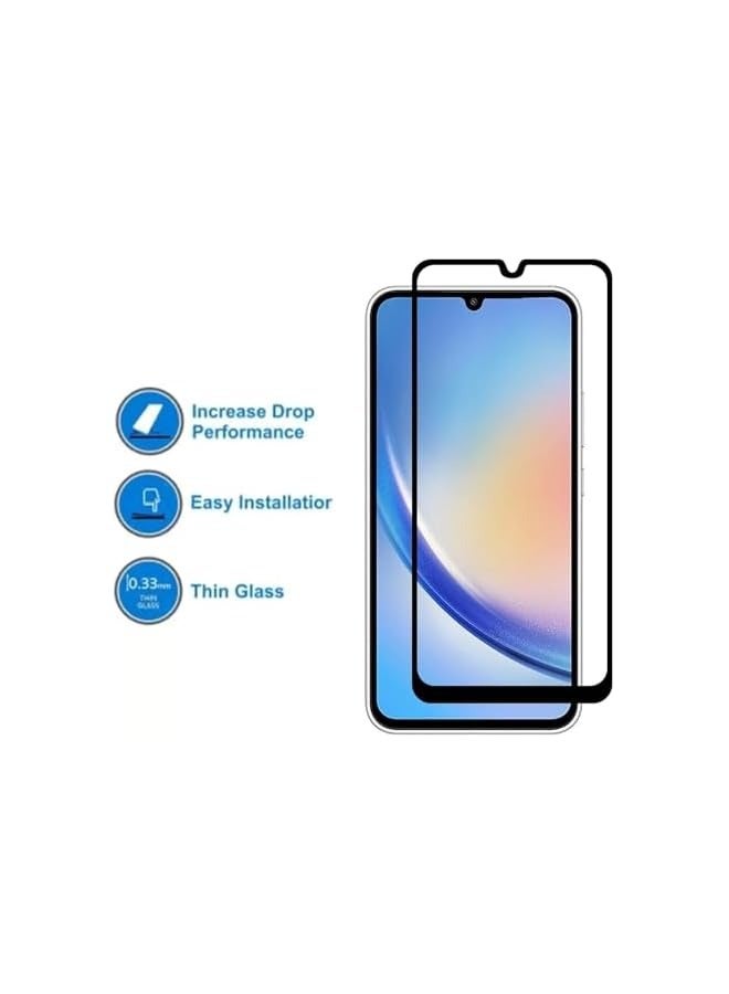 PROMASS Galaxy A05 / A05s Screen Protector Tempered Glass Full Glue Edge-to-Edge Protector Easy Installation for Samsung Galaxy A05 / A05s - Image 3